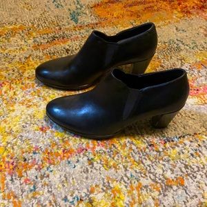 Ecco Leather Booties - never worn